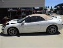 2003 MITSUBISHI ECLIPSE GS SPYDER WHITE 2.4L AT 163762